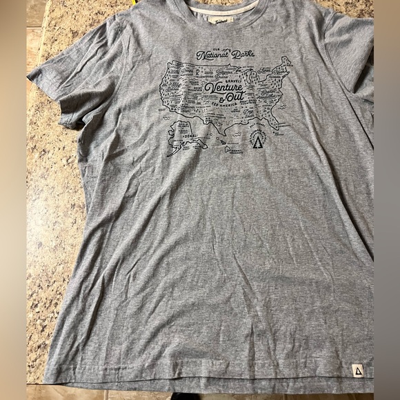 New The Landmark Project grey US National Park tee shirt - Picture 1 of 6